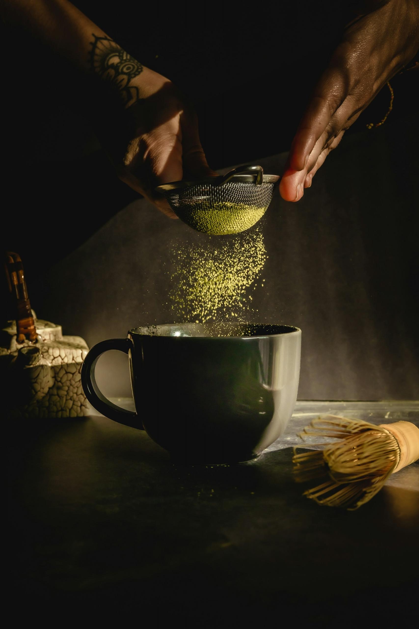 Recette d'automne de thé Matcha Sana