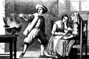 Quelles sont les étapes que Gertrude doit prendre vers le cloître?