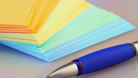 Étudier l'anglais avec l'aide de flashcards