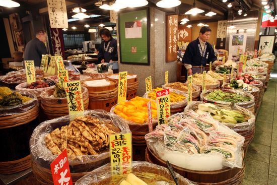Marché Nishiki, Japon