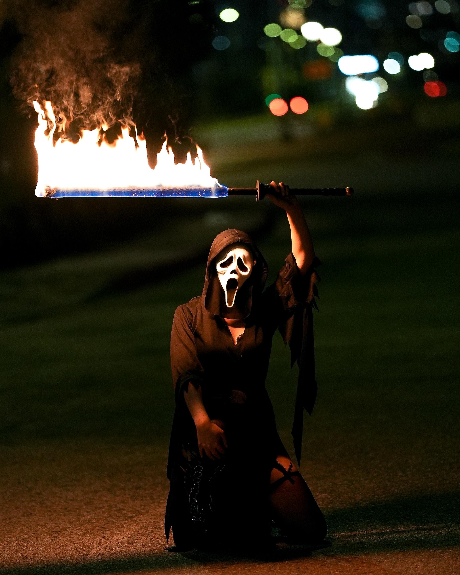 Costume d'Halloween de Scream