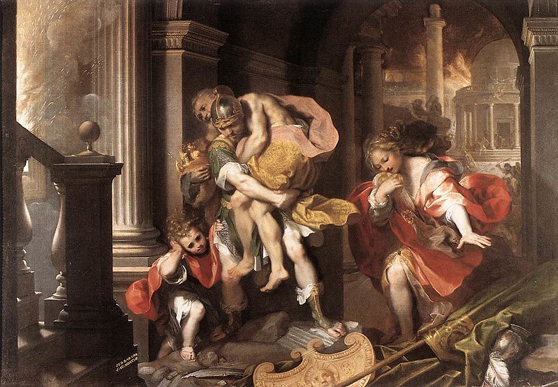 Protagonistes de l'Énéide de Virgile