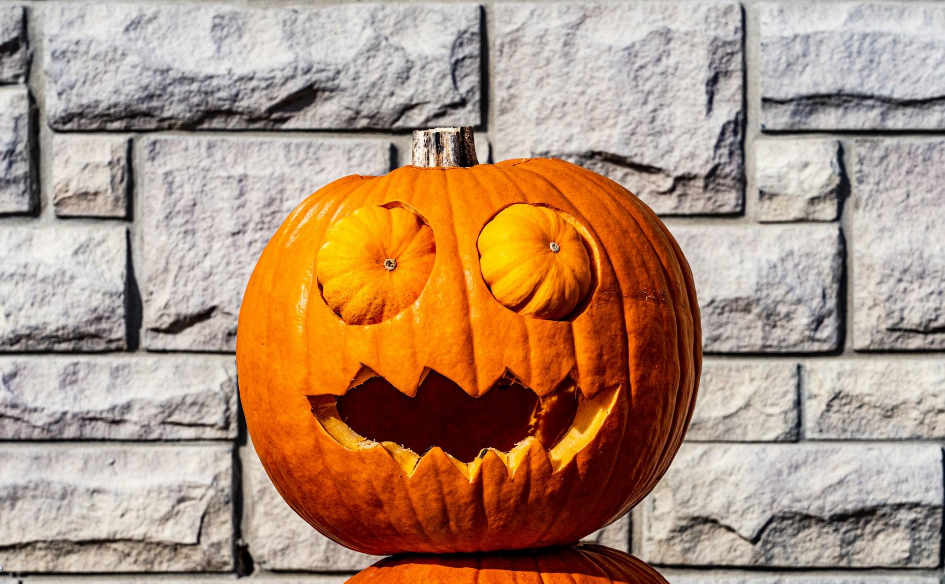 Citrouille, symbole par excellence d'Halloween!