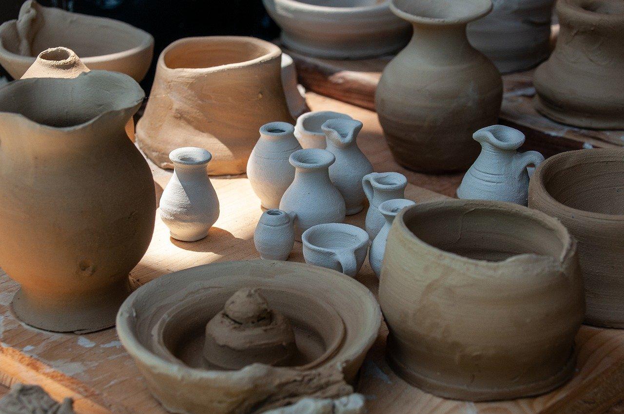 vases en céramique transformés